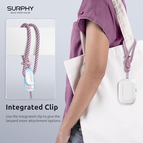 SURPHY Mobile Phone Lanyard, 3 Pack Adjustable, Compatible with Phone Case for iPhone/Samsung/Airpods and More | Set de Correas de Muñeca con Parche Resistente, Diseño Antirrobo Compatible con Móviles, Cámaras y Dispositivos USB
