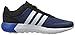adidas NEO Men's Cloudfoam Race Running Shoe, Black/White/Satellite, 11 M US