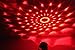 Zitronik Disco Ball Strobe Light Party Lights Disco Lights Karaoke Machine 3W Dj Light LED Portable 7Colors Sound Activated Stage Lights for Festival Bar Club Party Outdoor and More (with Remote)