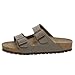 Birkenstock Unisex Arizona Stone Birkibuc Sandals - 37 M EU