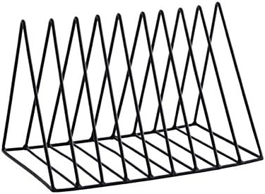 KASSRTMDN Creative Wrought iron Modern minimalist Bookshelf,Simple desktop bookshelf Magazine rack-B 1177inch