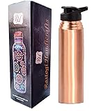 Rastogi Handicrafts Pure copper water bottle 1000