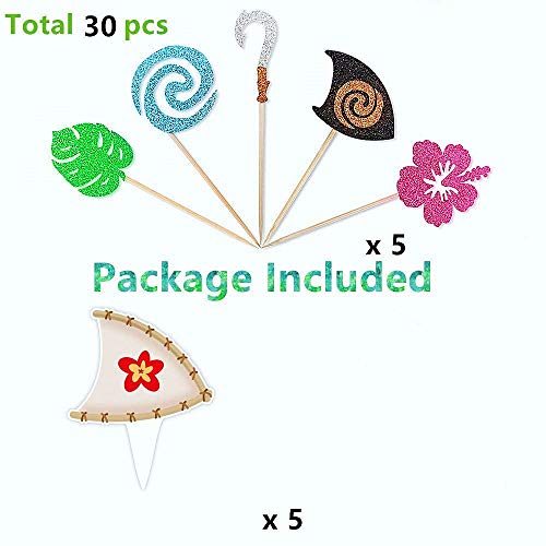 3 Pcs%25EF%25BC%2589Moana+Inspired+Birthday+Decoration+Hawaiian