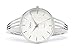 Silver String Style Band Luxury Women's Bangle Cuff Watch