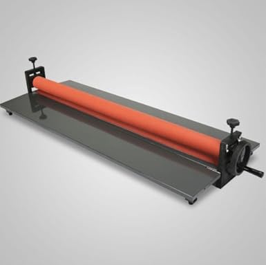 gr-tech Instrument® Rolle Kaschierung Maschine Kaltlaminieren 129,5 cm Manuelle Roller Desktop