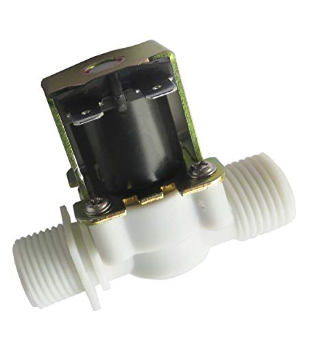 GREDIA Digital LCD Display Quantitative Controller Water Control + 1/2" Hall Effect Flow Sensor Flowmeter + 1/2" Solenoid Valve N/C Normally Closed +24V Power - Thumbnail 3