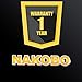 NAKOBO 2835 Chipsets （More Brighter）White 28mm 29mm Festoon Led Bulb 3-SMD 6614F 6612F for Car Interior Vanity Mirror Sun Visor Lights (pack of 4)
