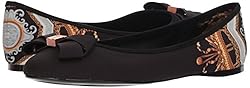 Ted Baker Women's IMMET Ballet Flat, Black, 9 M US