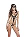 Leg Avenue Women's Cage Strap, Black, One Size
