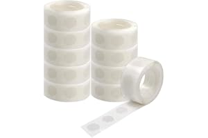 1000 Pcs Glue Point Dots, Balloon Glue Tape Removable Double Sided Dots Stickers for Balloon Decoration, Party Setup, DIY Cra