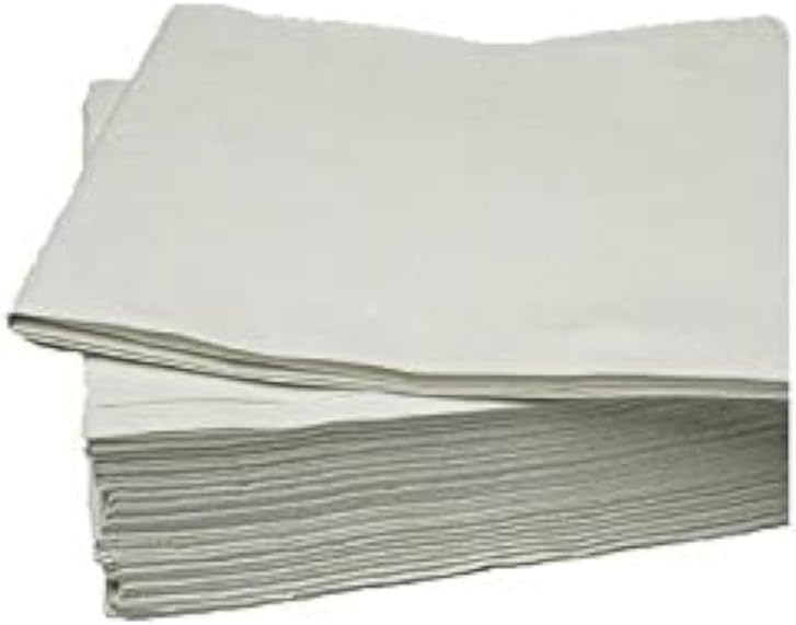 POPPIES White Paper Disposable Table Covers 90x90cm x25 Catering