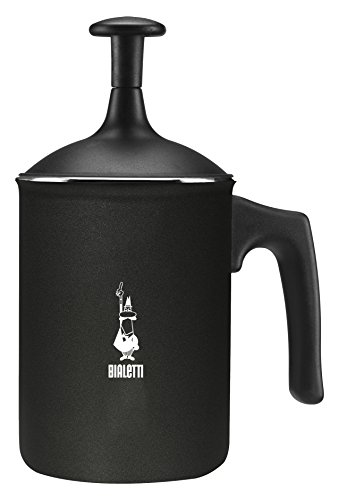 Bialetti 00AGR394 Tutto Crema Milk Frother, Black