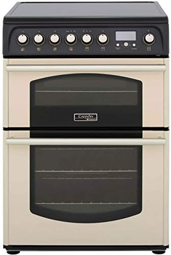 Cannon by Hotpoint CH60ETCS Freestanding B Rated Electric Cooker - Cream