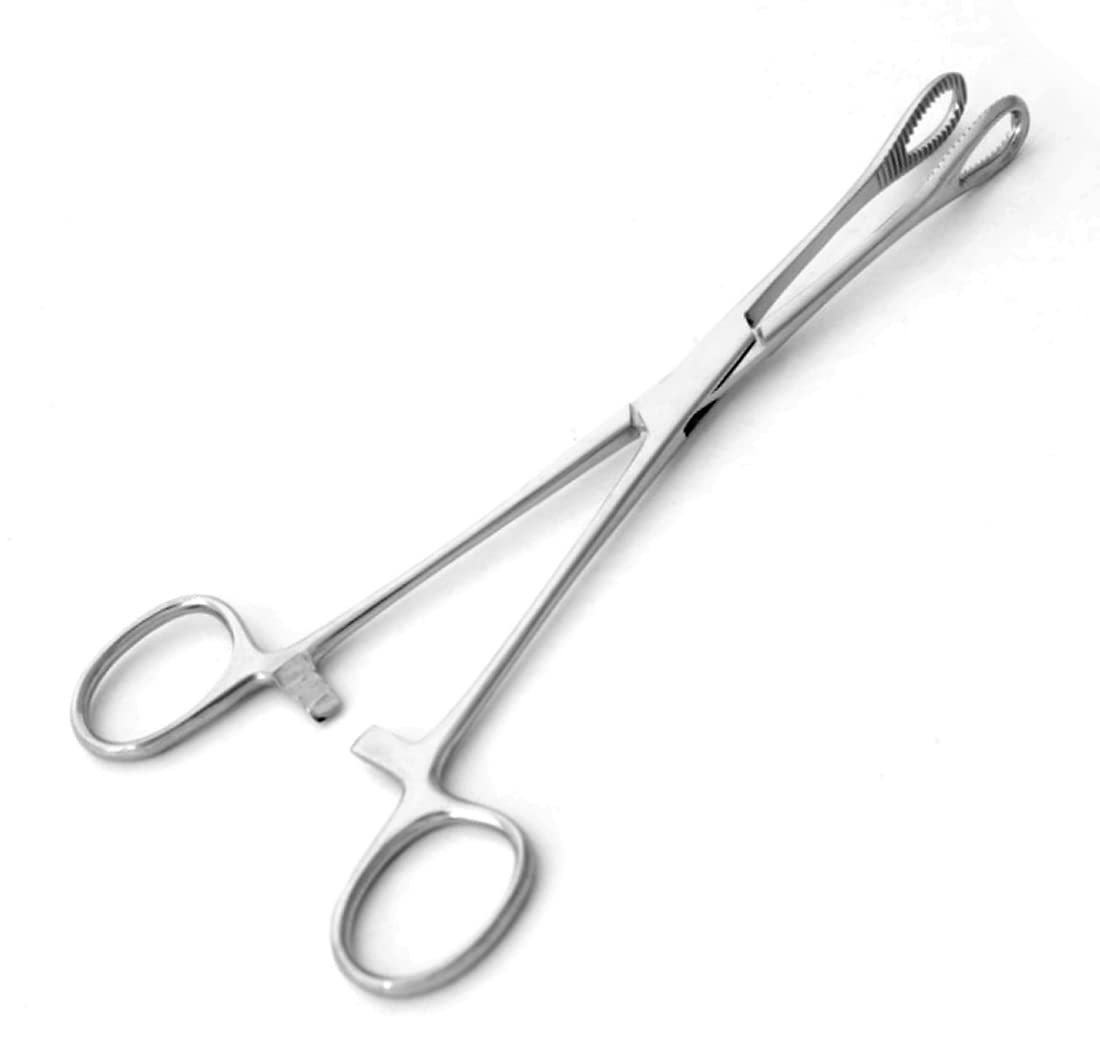 SURGICAL ONLINE Body Piercing Forceps Kit Hemostat Sponge Clamp 7