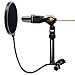 Artempo Studio Microphone Set Condenser Microphone with Stand, Pop Filter and 360 Flexible Gooseneck Holder