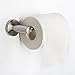 HOMEIDEAS Toilet Paper Roll Holder SUS304 Stainless Steel Bathroom Tissue Paper Holder Wall Mount, Brushed Finish
