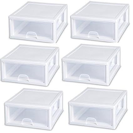 Amazon Com Mrt Supply 16 Quart Modular Stacking Storage Drawer