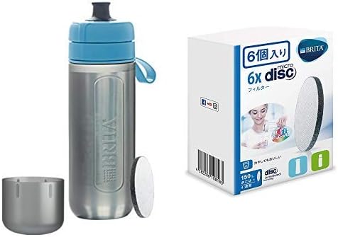 Amazon ブリタ 水筒 直飲み 600ml 携帯用 浄水器 ボトル カートリッジ 1個付き フィル ゴー アクティブ ブルー 日本仕様 日本正規品 カートリッジ 6個入り セット ブリタ Brita 携帯用浄水器 通販