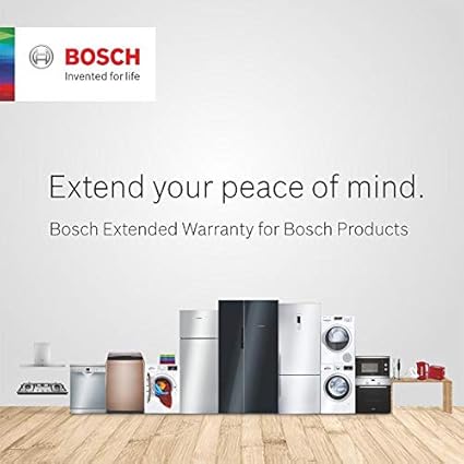 Bosch Original 3 Years Extended Warranty For Bosch Home Appliances