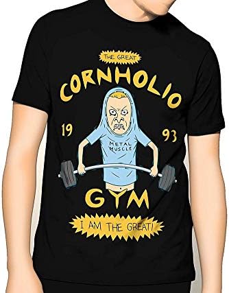 popularshop Beavis and Butthead, Cornholio Gym, Horror Premium Graphic T-Shirt