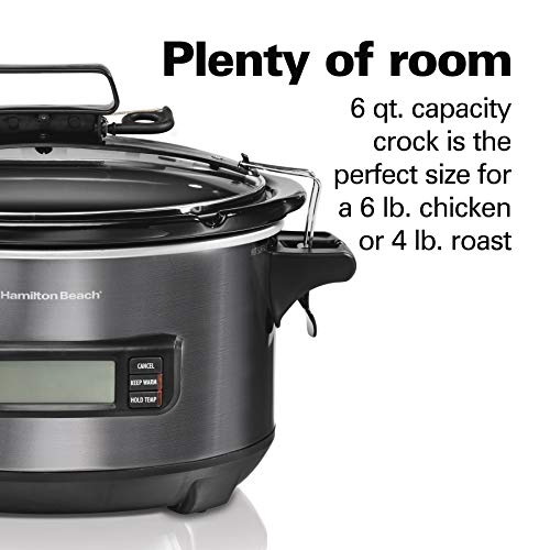 Hamilton Beach 33866 Portable 6-Quart 