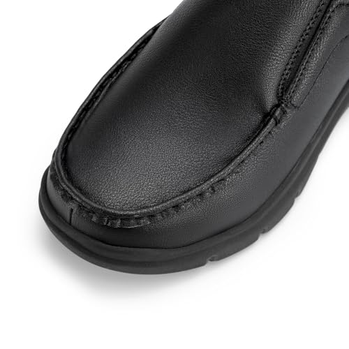 FitVille Wide mens Loafer formal shoes for men Business Casual Shoes - EasyWalk V1