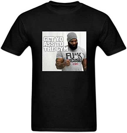 Unlocked Will Men's Customized CT Fletcher O Neck T Shirt M Black