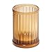 InterDesign Alston Tumbler Cup for Bathroom Vanity Countertops - Amber
