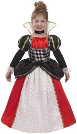 Just Pretend Kids Queen of Hearts Costume with Hoop and Choker, Large