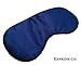 Extra Soft 100% Silk Sleep Mask & Eye Blindfold w/Adjustable Strap by Expedis for Men & Women