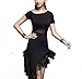 Whitewed See Through Split Leg Latin Salsa Jive Dance Sport Costumes Dresses