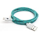 High Durability Micro USB Charge & Sync Cable 1 Meter (Kelp Color)