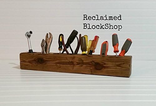 Reclaimed Wood Desk Organizer / Holder