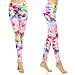 SOUTEAM Womens Yoga Leggings with Pocket Lightweight Fitness Pants, Watercolor White, Medium