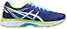 ASICS Women's Gel-Cumulus 18 Running Shoe, Asics Blue/Silver/Safety Yellow, 8 M US