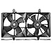 Radiator AC Condenser Cooling Fans For 2002-2006 Nissan Altima 2.5L 3.5L, For 2004-2008 Nissan Maxima 3.5L ATRDF012