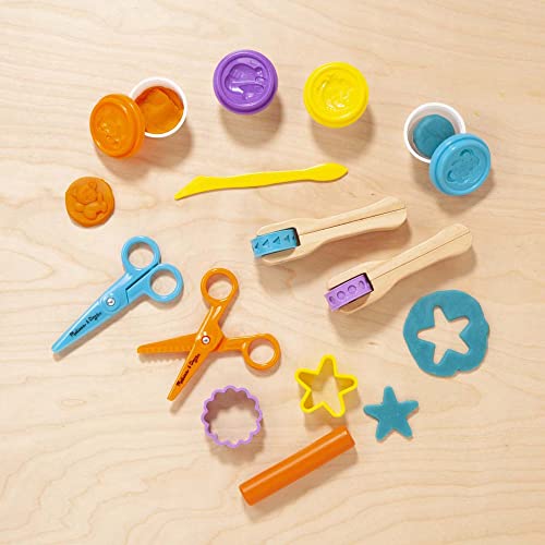 Melissa & Doug Created by Me! Cut, Sculpt, and Roll Modeling Dough Kit