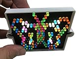 Big Game Toys~World's Smallest LITE Brite Art Toy Doll House Miniature Light Bright Pegs, Paper, Mini