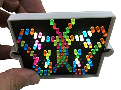 Big Game Toys~World's Smallest LITE Brite Art Toy Doll House Miniature Light Bright Pegs, Paper, Mini