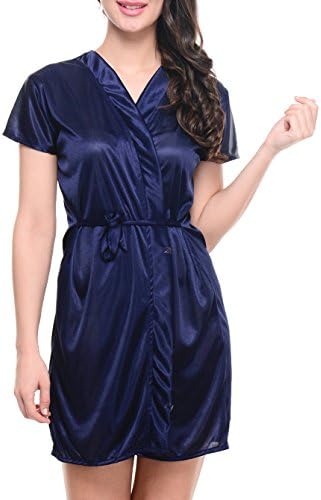 Klamotten Women Satin Short Robe
