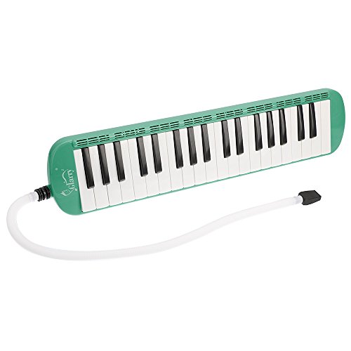 Soogo Melodica with Mouthpiece & Hose & Bag for Children 32-37 Keys (37-Key Green) - Thumbnail 5