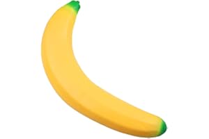 18" Giant Banana Squishys: Banana Squishys Jumbo Realistic Banana Squish-y Squeeze Ball Soft Slow Rise Squeeze Stretchy Fidge