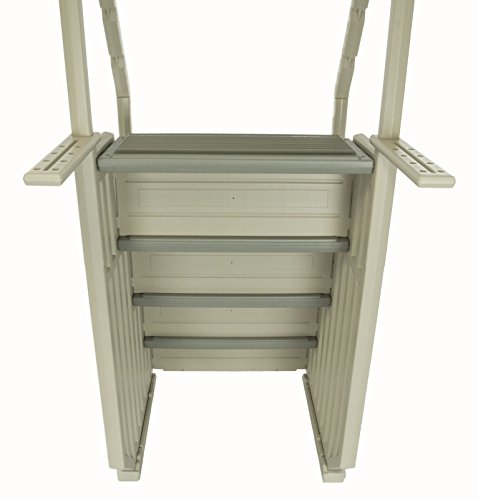 Confer Staircase Style Above Ground Pool Steps Warm Grey - STEP-1-X