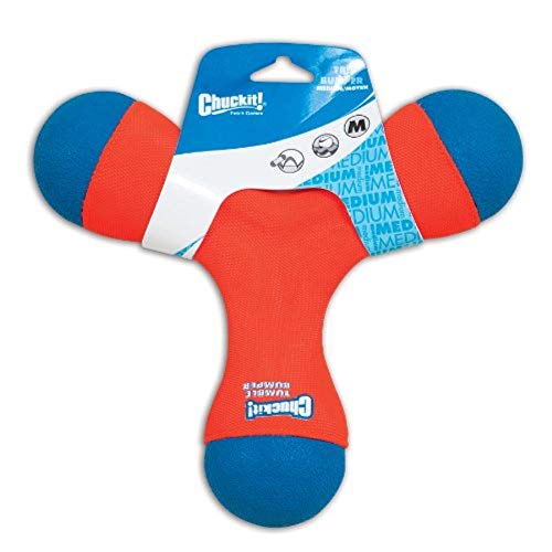 Chuckit! 52062 Tri-Bumper Floating and Bouncing Dog Toy, M