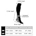 REEHUT 3 Pairs Compression Socks (20-30mmHg) for Men & Women - Great for Running, Nursing, Medical, Athletic, Edema, Flight Travel, Pregnancy and Shin Splints (Grey, L/XL)