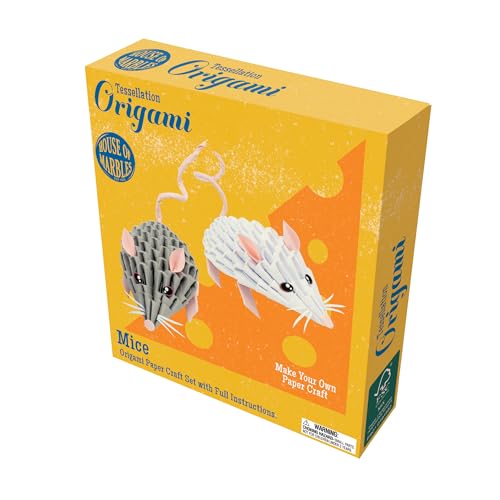 House of Marbles Origami Paper Craft Set - Mice