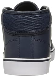 Lacoste Unisex-Child Ampthill Sneaker, Navy, 5 M US