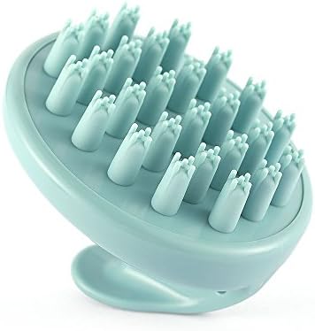 Scalp Massager,Shampoo Scalp Massaging Brush - Silicone Comb Rubber Bristles Anti-Slip Scalp Shower Hair Brush