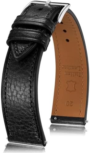 時計 TOGA leather watch belt 26BLACK Amazon.com: Getalia Italian Leather Watch Band, Black, 20mm