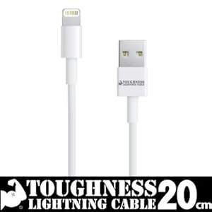 Lightning - USBケーブル 20cm IOS7.1動作確認済み iPhone5/5S/5C対応